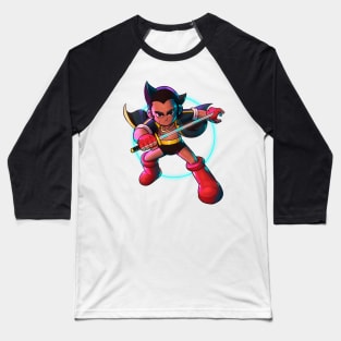 Cyber Samurai Atom Baseball T-Shirt